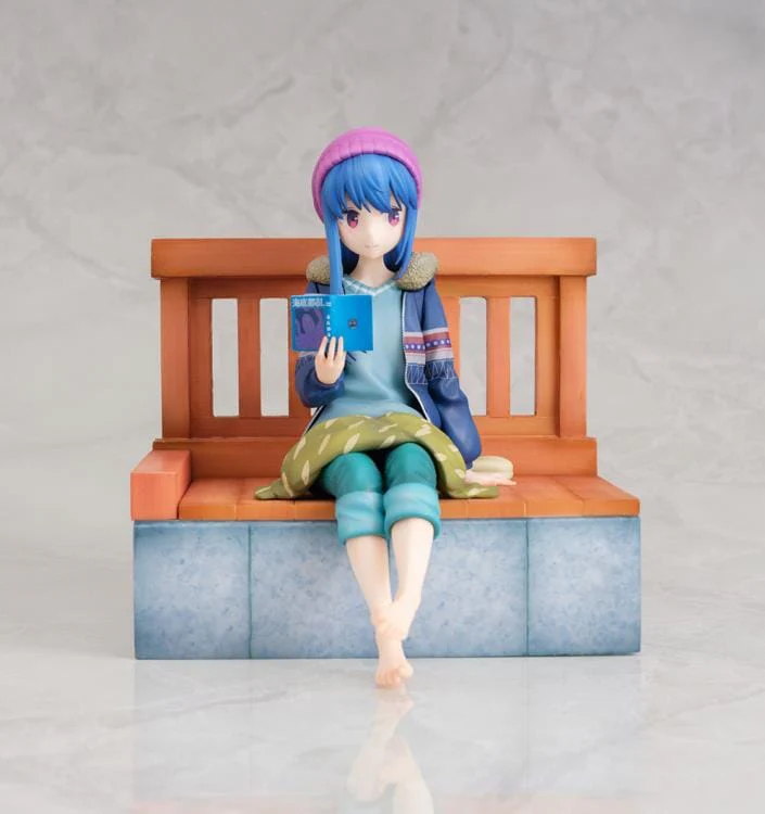 Laid-Back Camp Rin Shima (Footbath Ver.) 1/7 Scale Figure - Image 7
