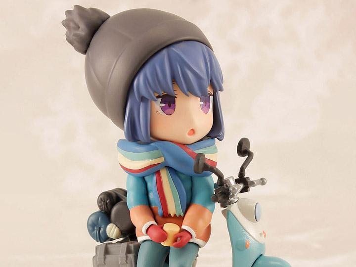 Laid-Back Camp Takashima Castle Model Kit With Rin Shima Figure - Image 3
