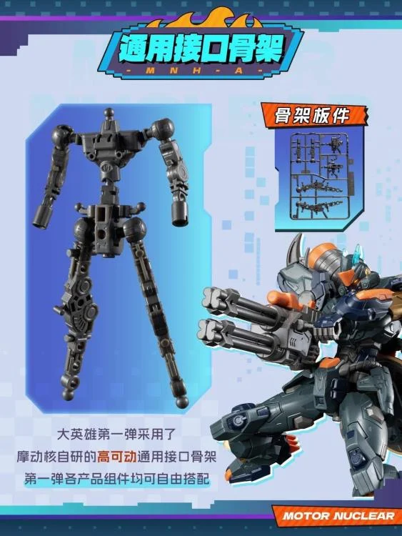 Legend of Star General MNH-A I'm Great Hero Vol. 1 Box of 6 Random Model Kits - Image 7
