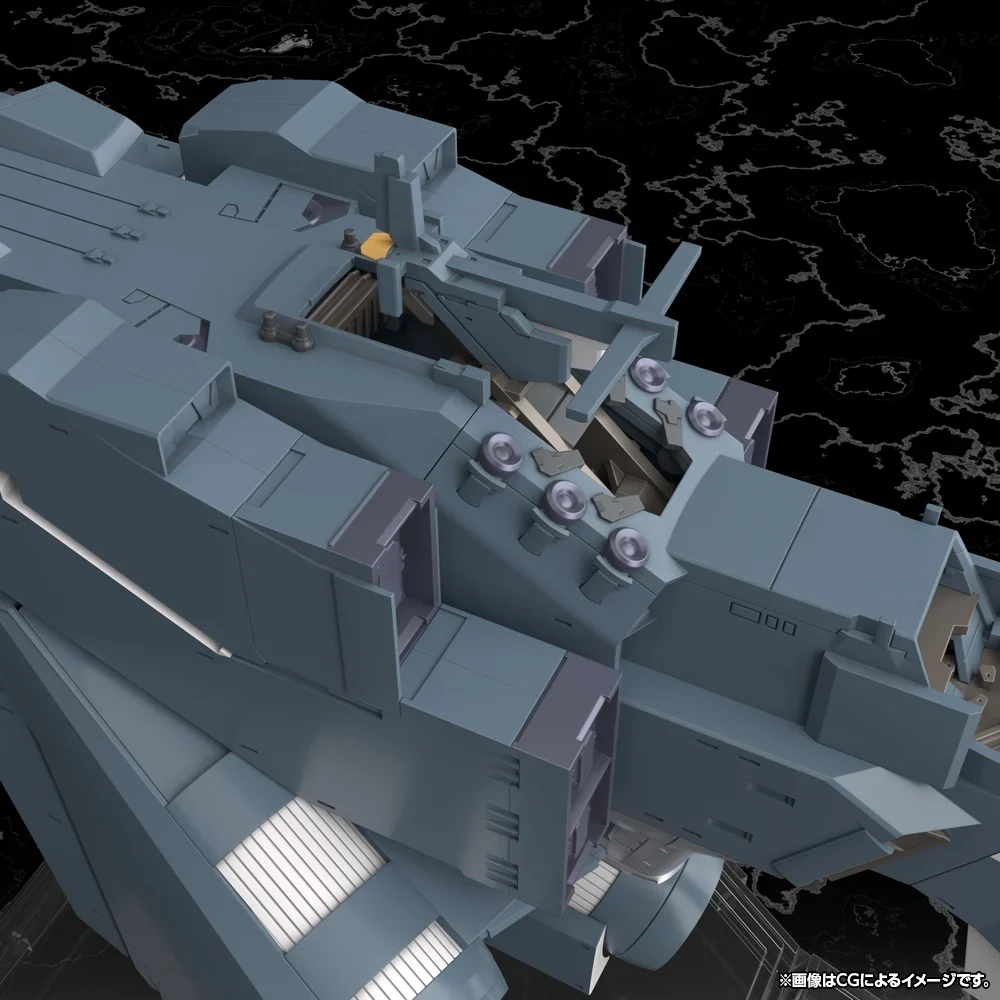 Legend of the Galactic Heroes Die Neue These Free Planets Alliance Forces Battleship Hyperion 1/3000 Scale Model Kit - Image 19