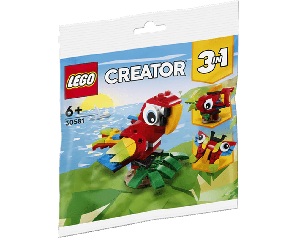 LEGO 30581 Tropical Parrot Building Kit - Image 2