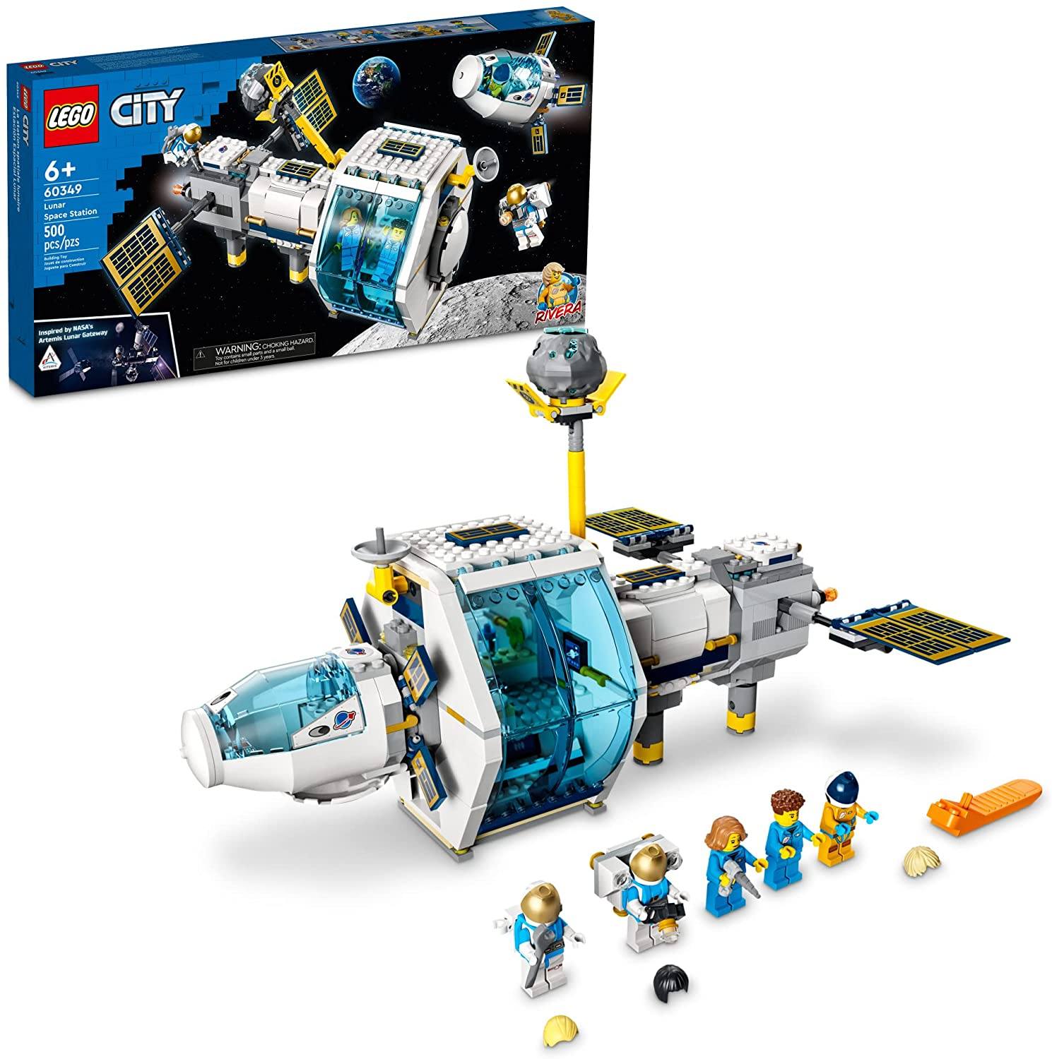 LEGO City Lunar Space Station 60349 Building Kit