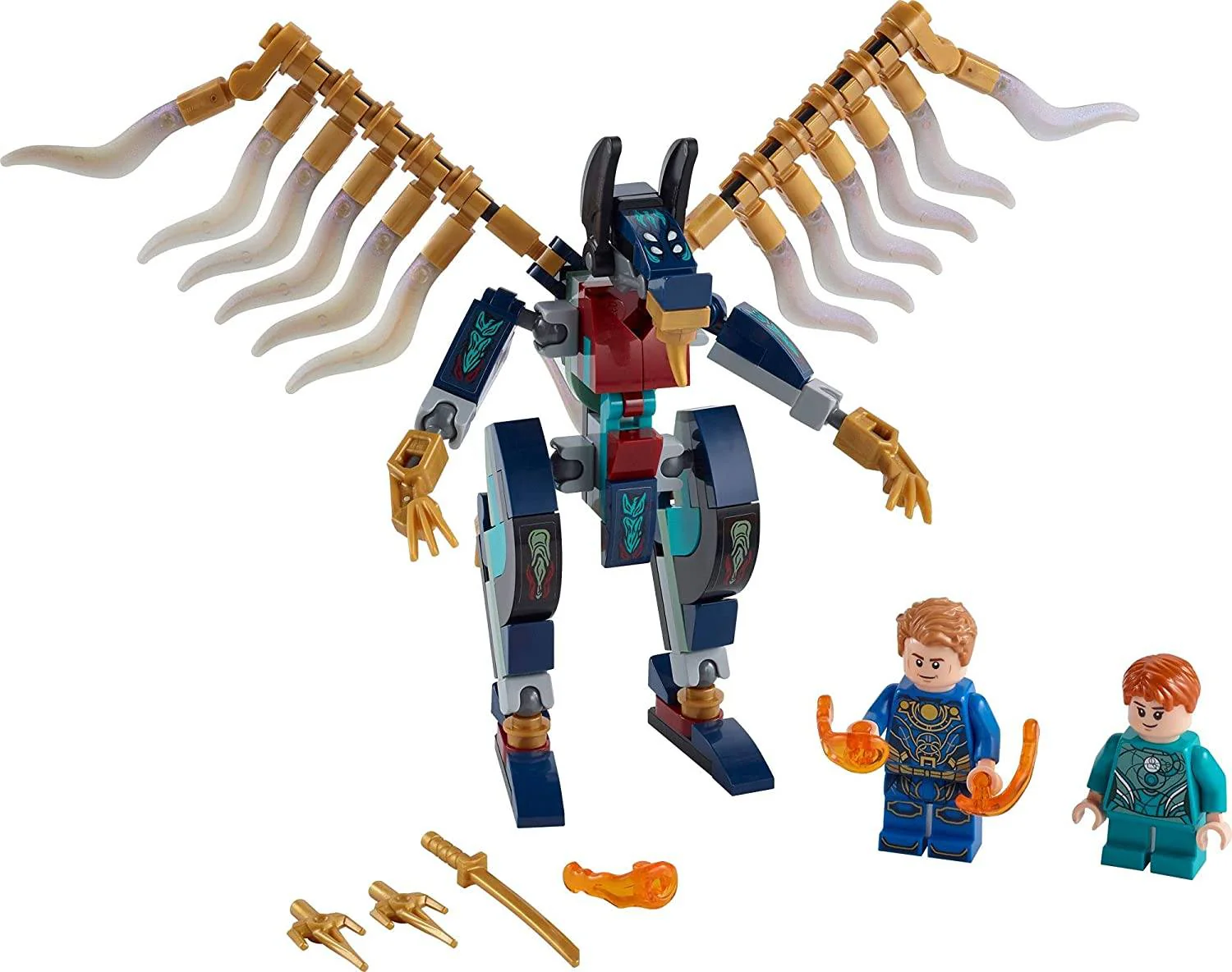 LEGO Marvel Eternals’ Aerial Assault 76145 Building Kit - Image 2