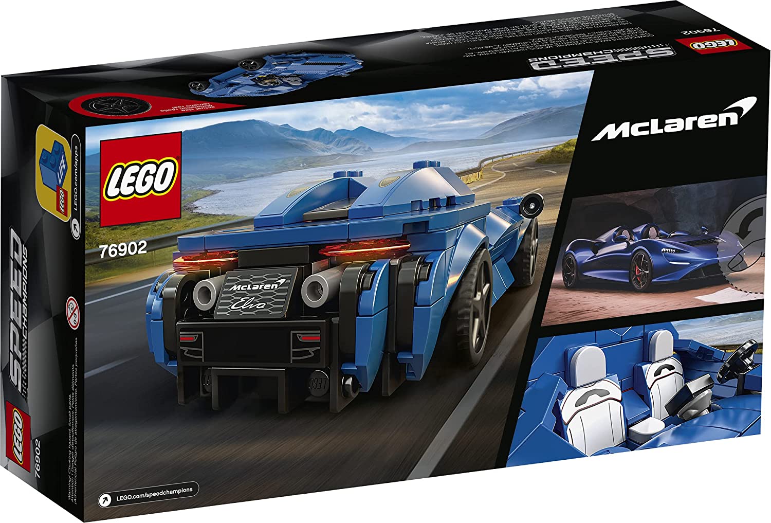 LEGO Speed Champions McLaren Elva 76902 Building Kit - Image 3