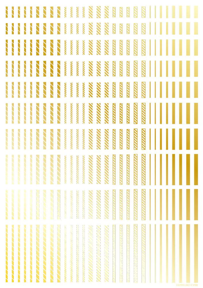 Line Decal 2 Gold(1pc) - Image 3
