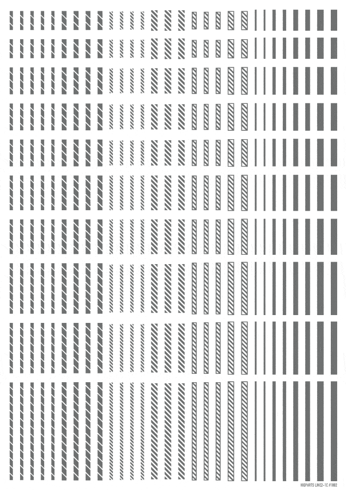 Line Decal 2 Gray(1pc) - Image 2