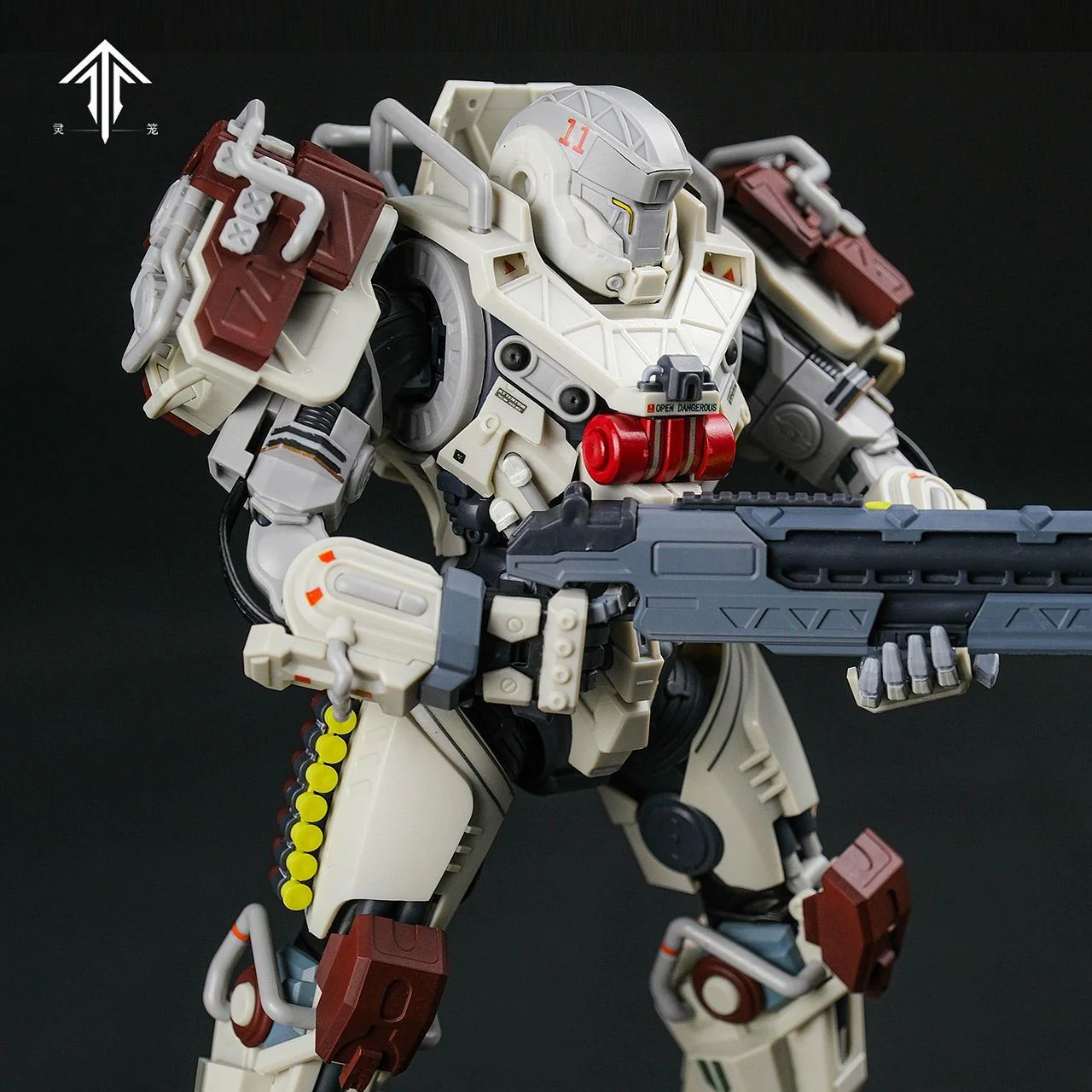 Ling Cage: Incarnation 1/12 MU-2 Type Heavy Three-Dimensional Armor Crowd Control Type Model Kit - Image 6