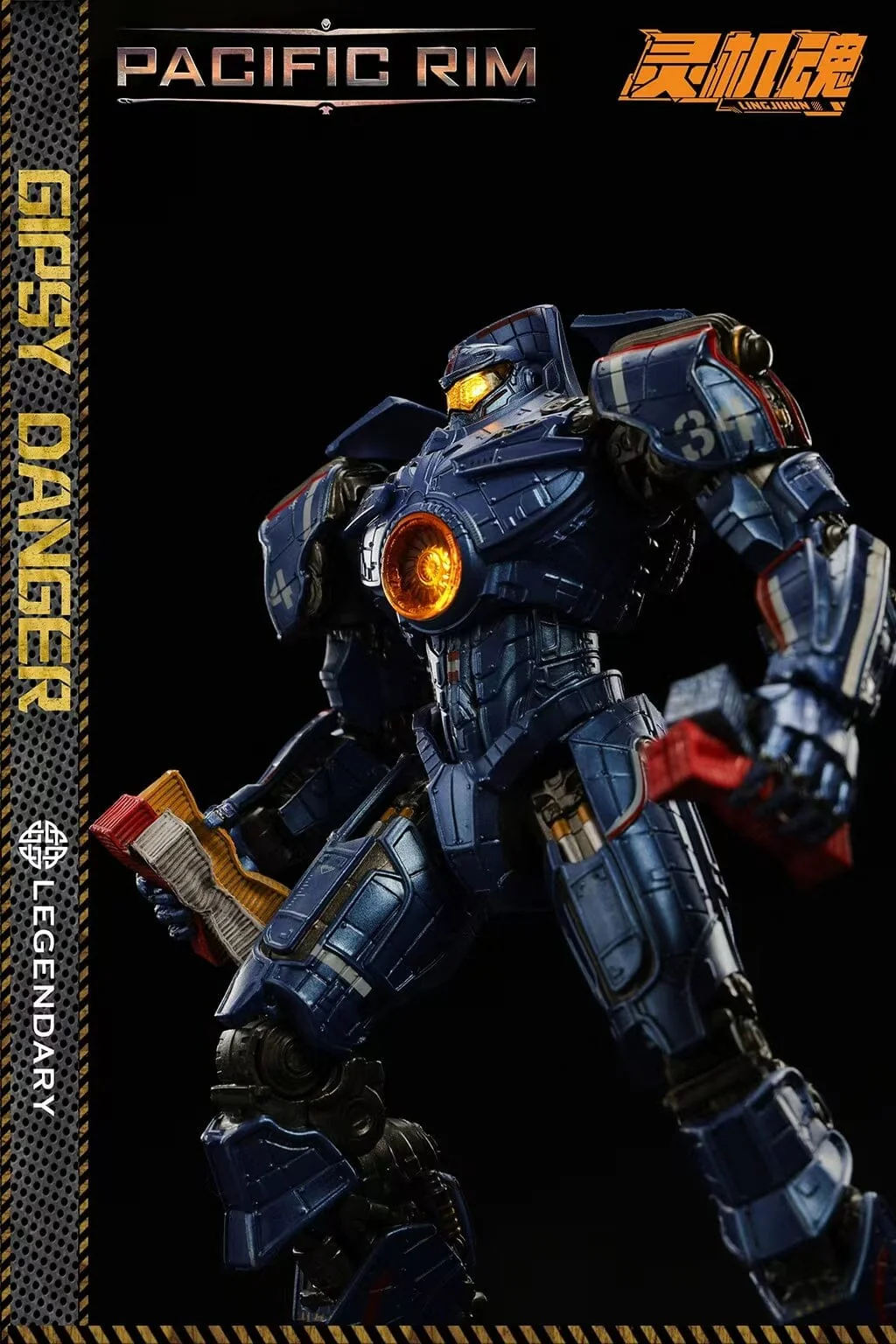 Pacific Rim Gipsy Danger 1/12 Scale Action Figure - Image 7