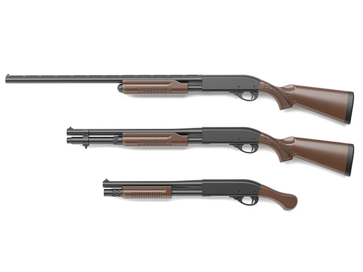 Little Armory LA055 M870 Hardwood Type 1/12 Scale Accessory Set - Image 2