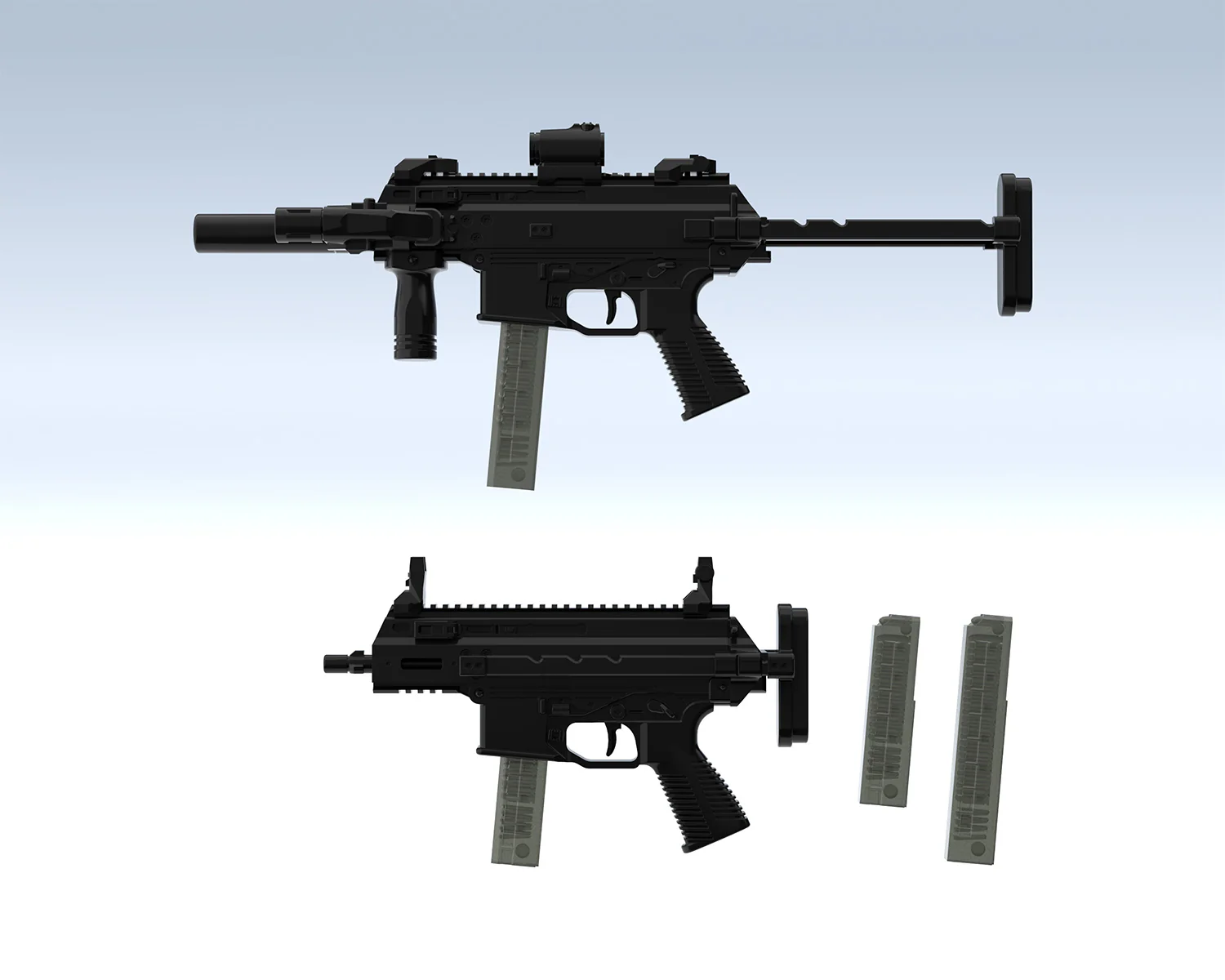Little Armory LA068 APC9K Type 1/12 Scale Accessory Set - Image 2