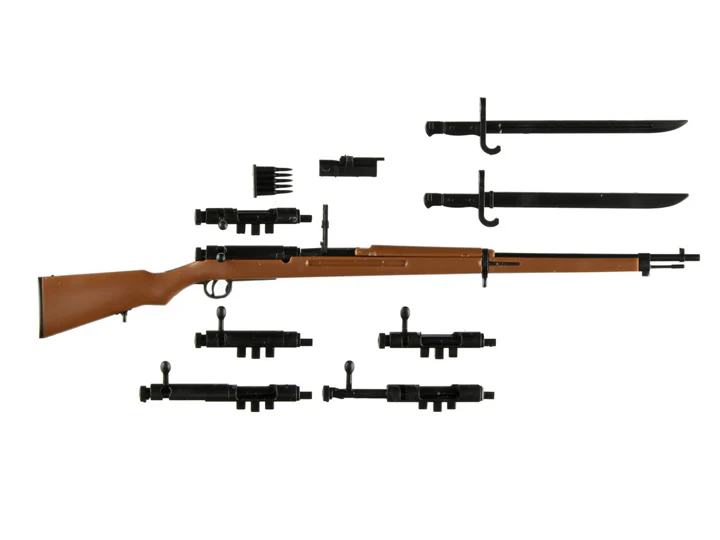 Little Armory LA086 Type 38 Arisaka Rifle 1/12 Scale Accessory Set - Image 2