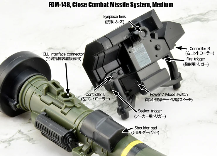 Little Armory LA103 FGM-148 Javelin Anti-Tank Missile 1/12 Scale Accessory Set - Image 7