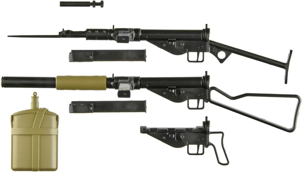 Little Armory LA104 Sten Gun Mk2 1/12 Scale Accessory Set - Image 4