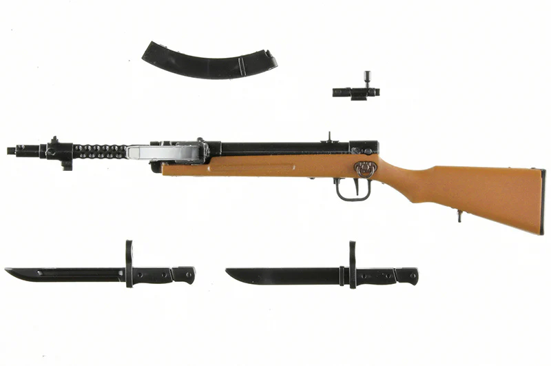 Little Armory LA109 Type 100 Machine Gun 1/12 Scale Accessory Set - Image 5