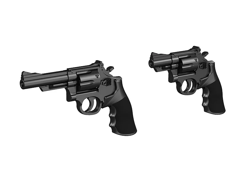 Little Armory LAOP07 figma Tactical Gloves 2 Revolver Set (Green) - Image 3