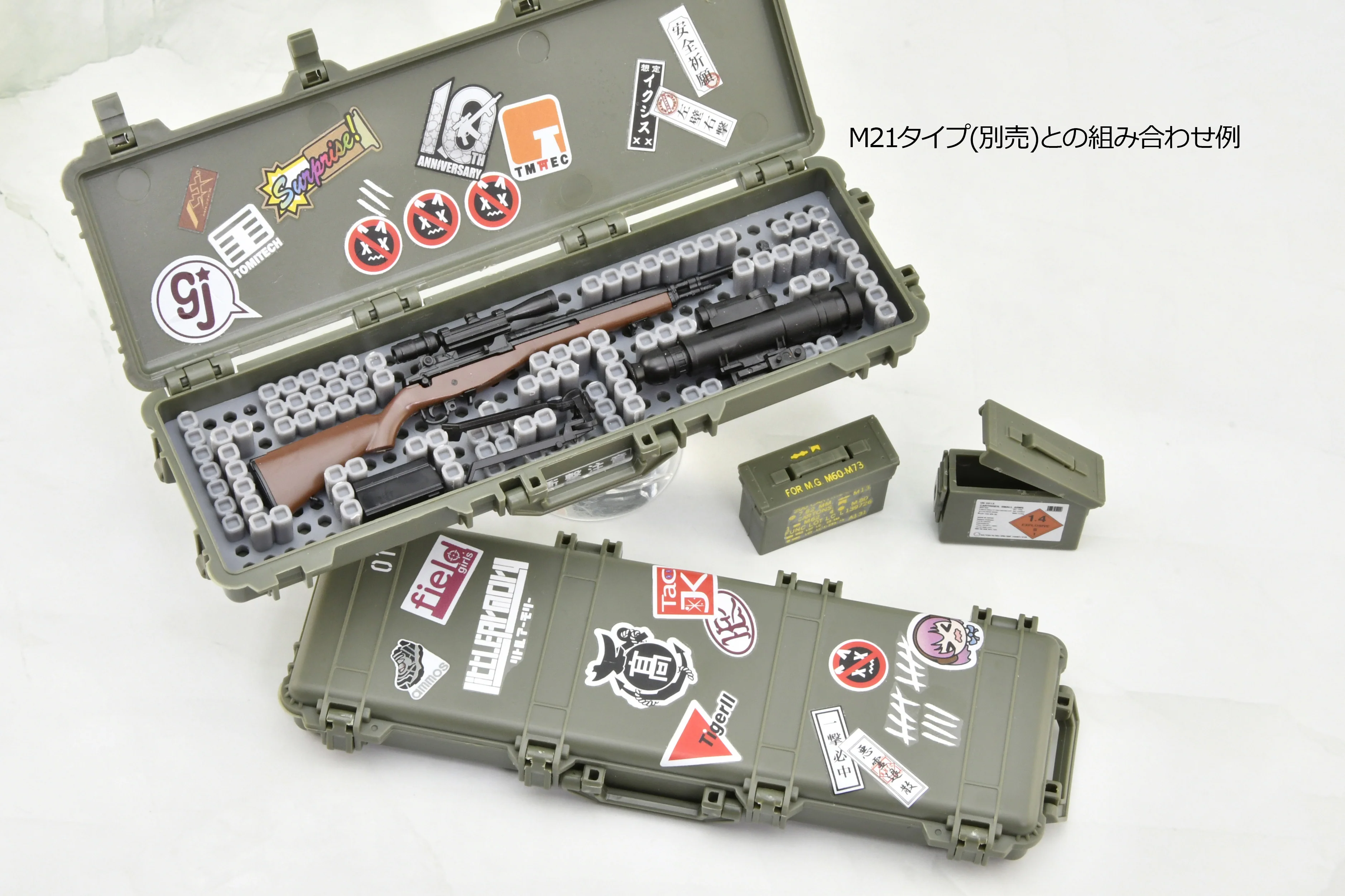 Little Armory LD050 Military Hard Case C2 1/12 Scale Accessory Set - Image 5