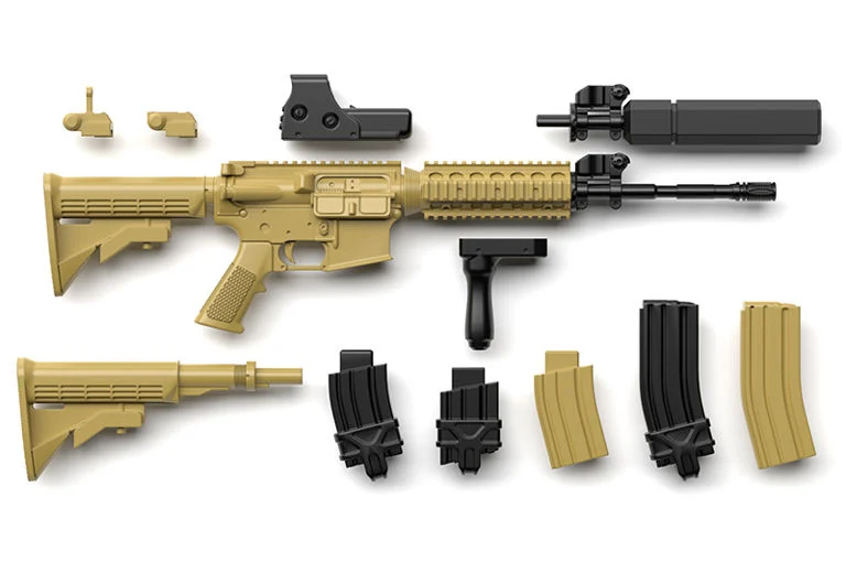 Little Armory x Girls' Frontline LADF05 Girls' Frontline M4A1 1/12 Scale Accessory Set - Image 16