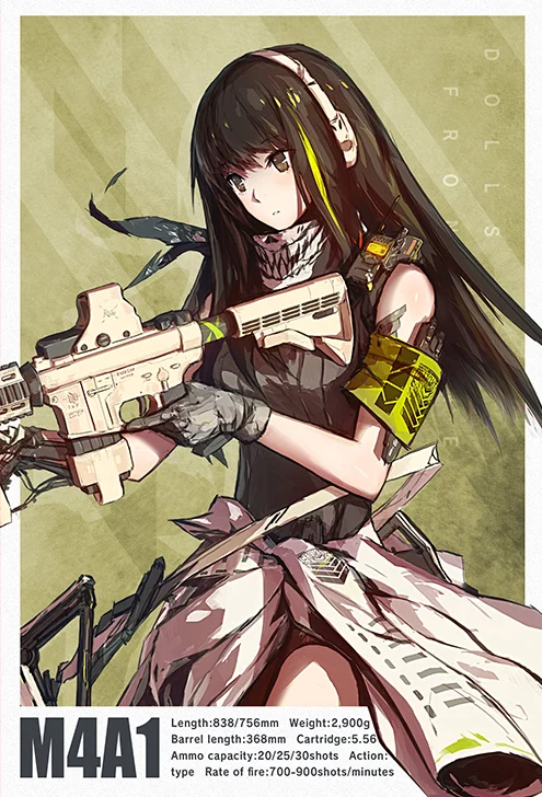 Little Armory x Girls' Frontline LADF05 Girls' Frontline M4A1 1/12 Scale Accessory Set - Image 17
