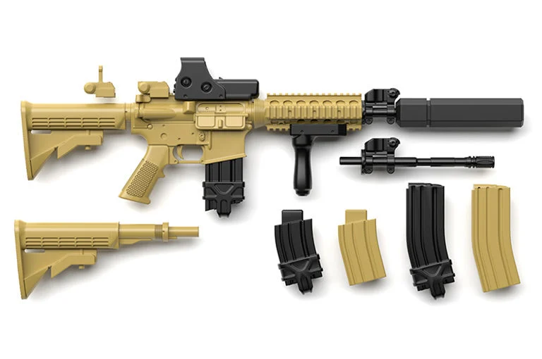 Little Armory x Girls' Frontline LADF05 Girls' Frontline M4A1 1/12 Scale Accessory Set - Image 5