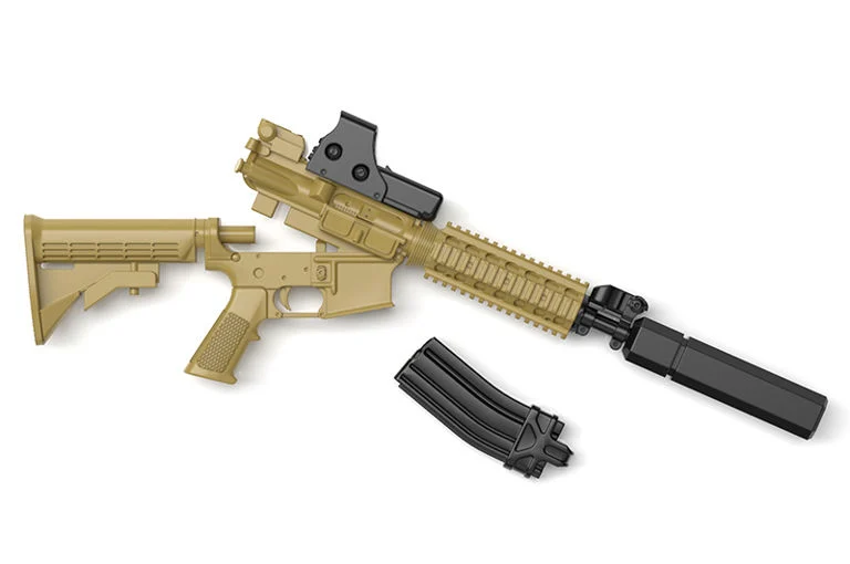 Little Armory x Girls' Frontline LADF05 Girls' Frontline M4A1 1/12 Scale Accessory Set - Image 6