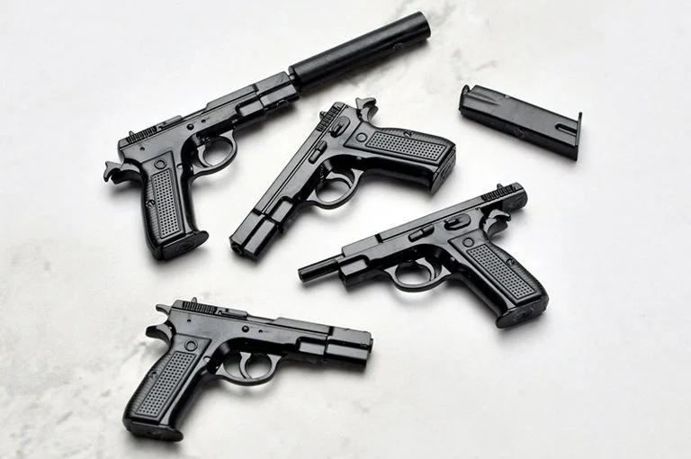 Little Armory x Gunslinger Girl LA-GG02 Rico SVD Cz75 Type 1/12 Scale Accessory Set - Image 6