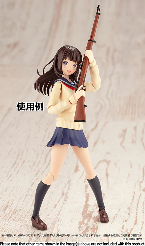 Little Armory x Sousai Shojo Teien Hands for Guns 2 1/12 Scale Accessory Set - Image 7