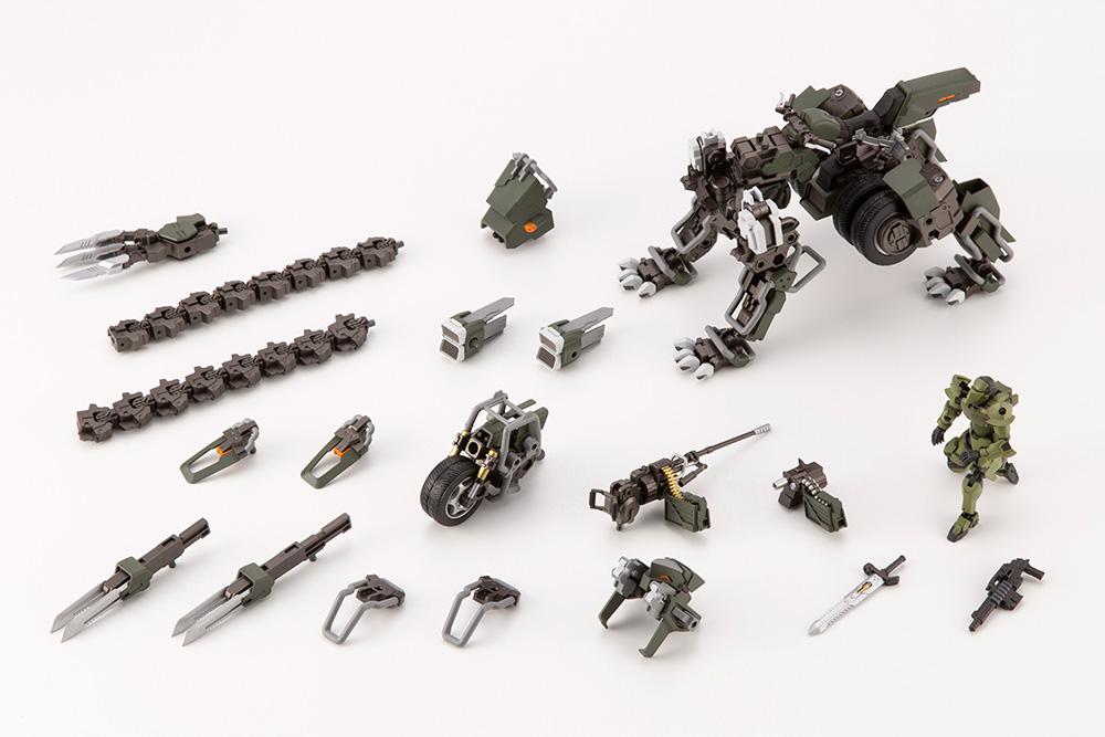 Hexa Gear Lord Impulse (Jungle Type) 1/24 Scale Model Kit - Image 11