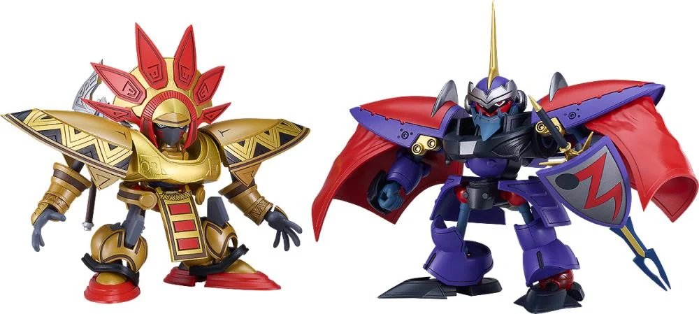 Lord of Lords Ryu Knight Moderoid Ryu Knight Collection Series 4 Shinebaram & Steru Model Kit - Image 9
