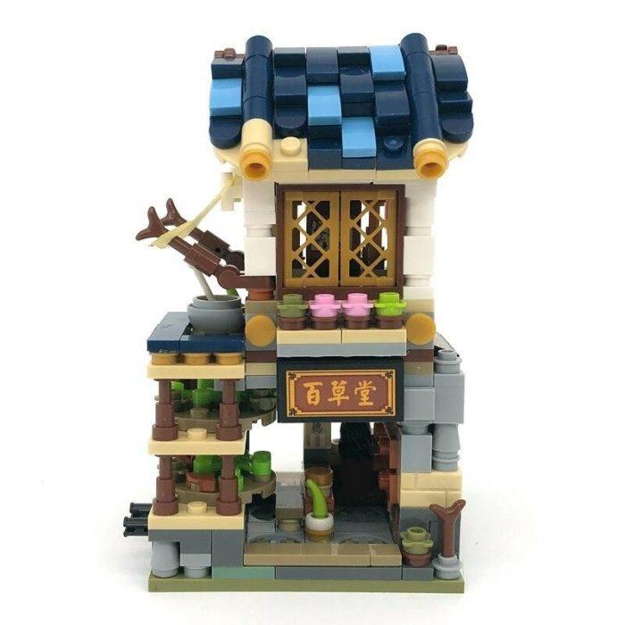 LOZ Ancient Street 1733 Medicine Shop - Image 5