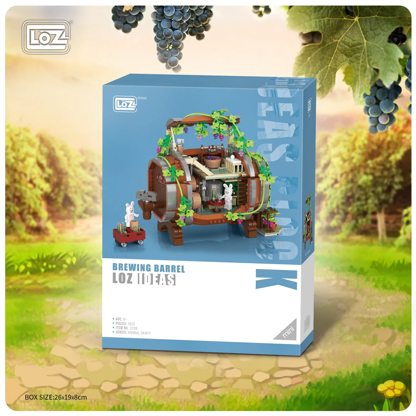 LOZ Animal Craft 2206 Brewing Barrel - Image 3