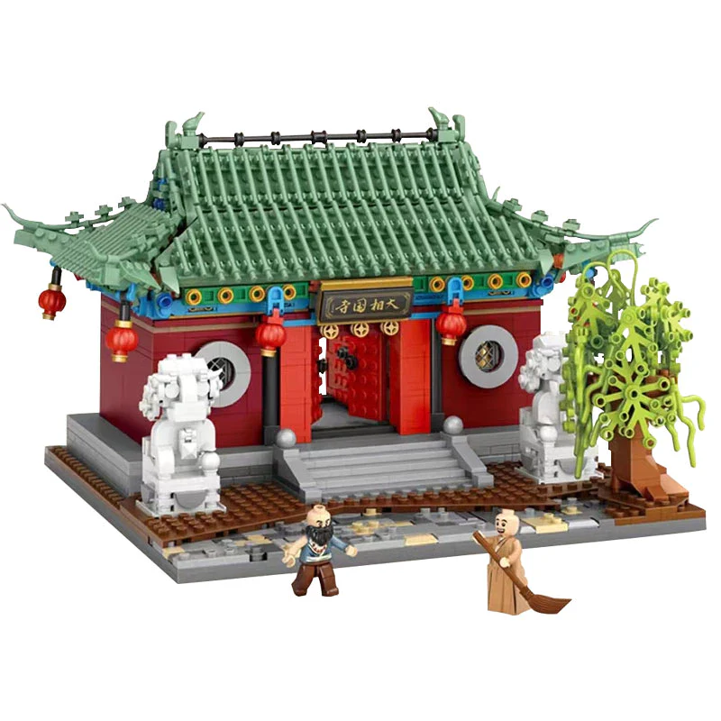 LOZ Architecture Diamond Blocks 1055 Xiangguo Temple - Image 6