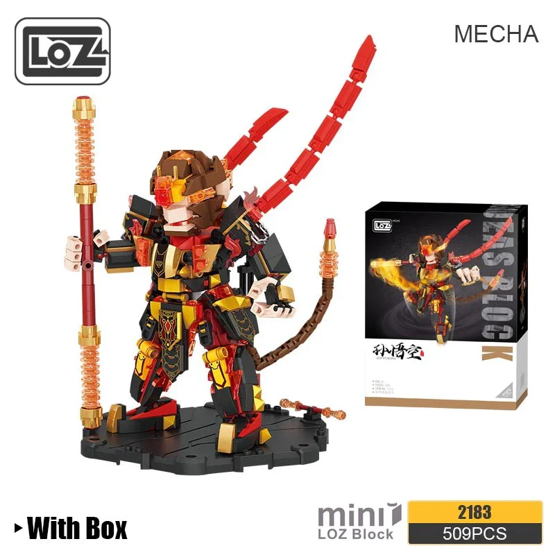 LOZ Cartoons 2183 Mecha Sun Wukong - Image 2