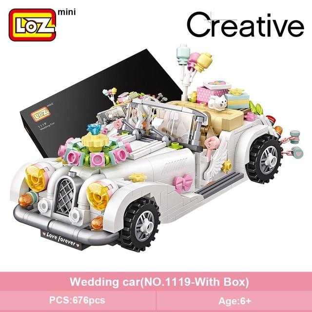 LOZ Creative 1119 Wedding Car - Image 2