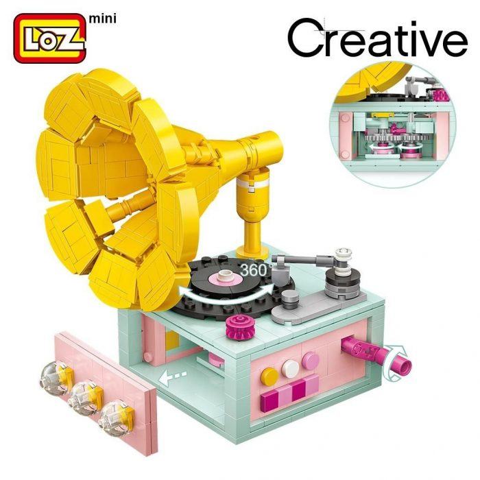 LOZ Creative 1123 Phonograph - Image 3