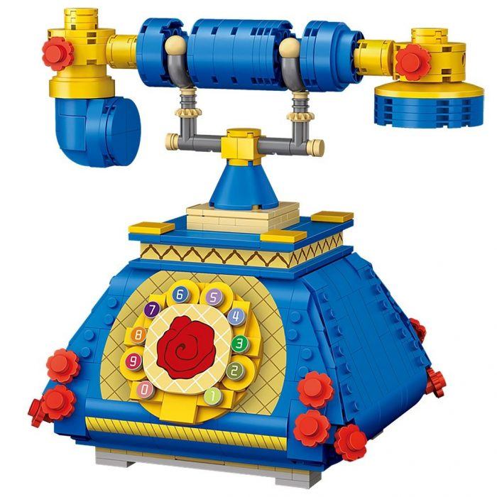 LOZ Creative 1124 Blue Telephone - Image 4