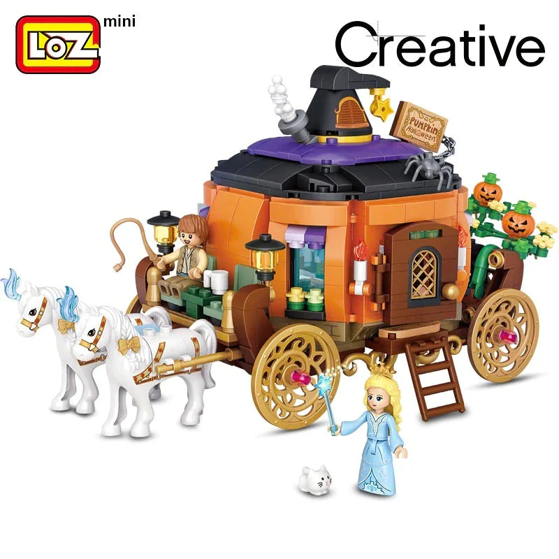 LOZ Creative 1134 Pumpkin Carriage - Image 3