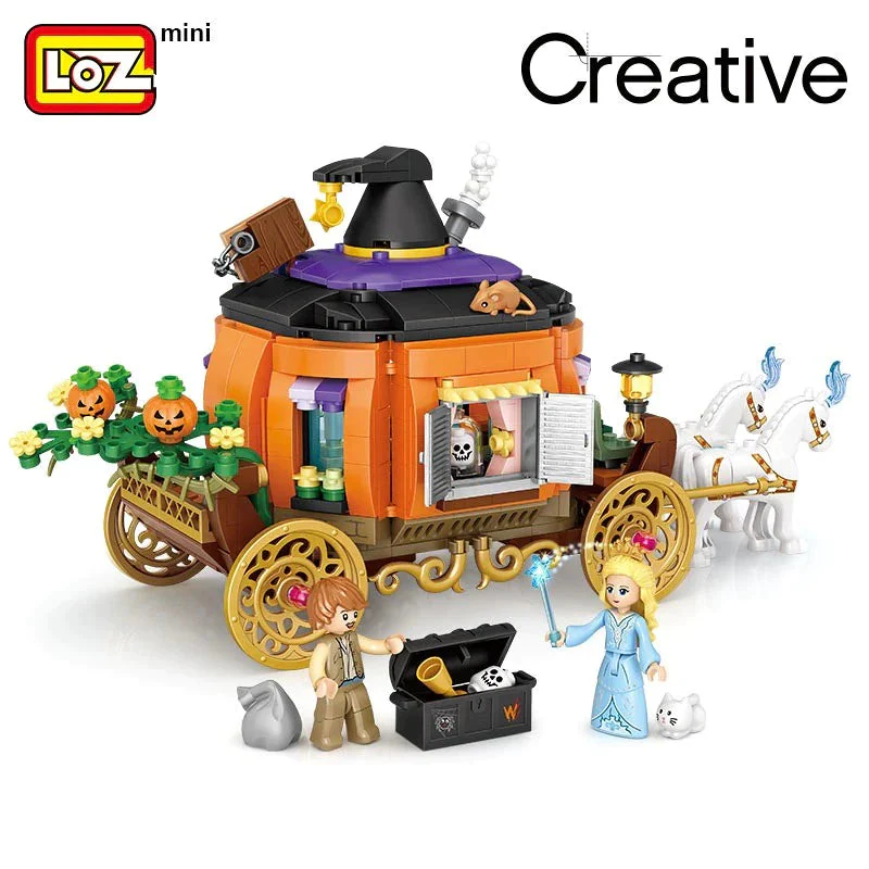 LOZ Creative 1134 Pumpkin Carriage - Image 4