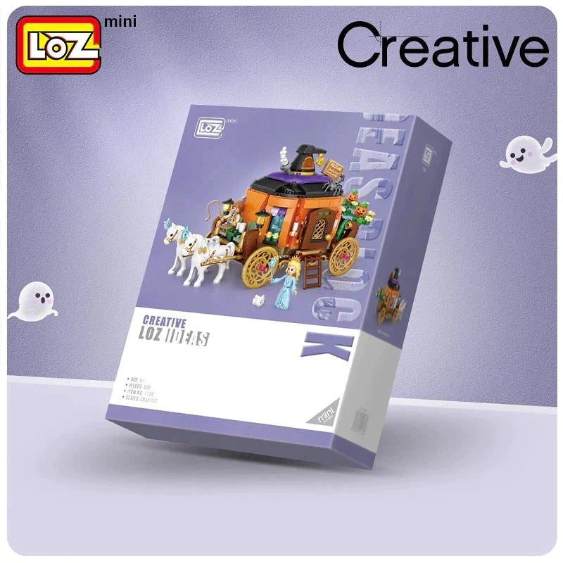 LOZ Creative 1134 Pumpkin Carriage - Image 6