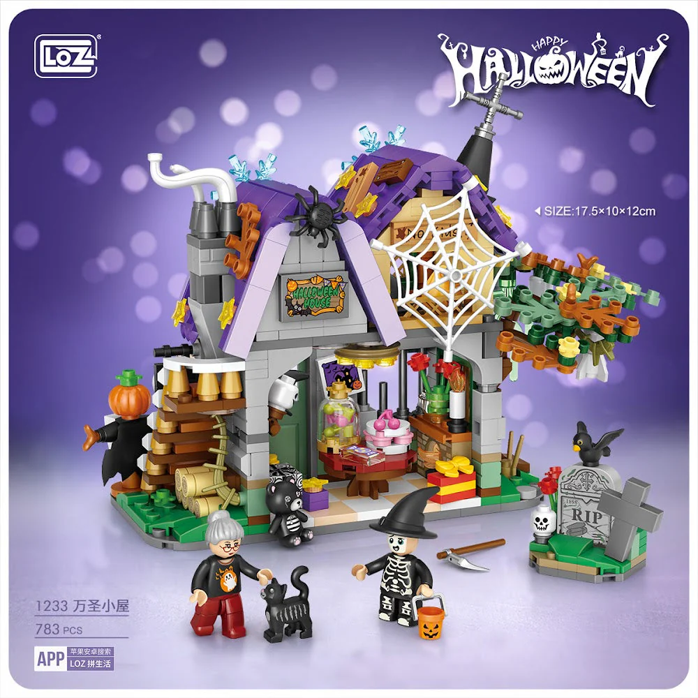 LOZ Creative 1233 Halloween Ghost House - Image 2