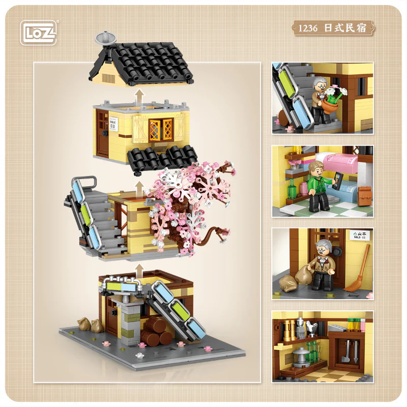 LOZ Creative 1236 Residential Building - Image 2