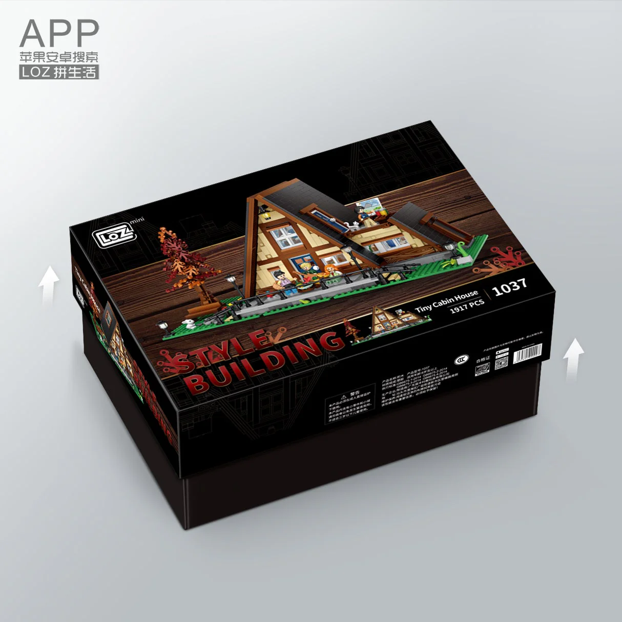 LOZ Creator Series 1037 Triangle Cabin - Image 2