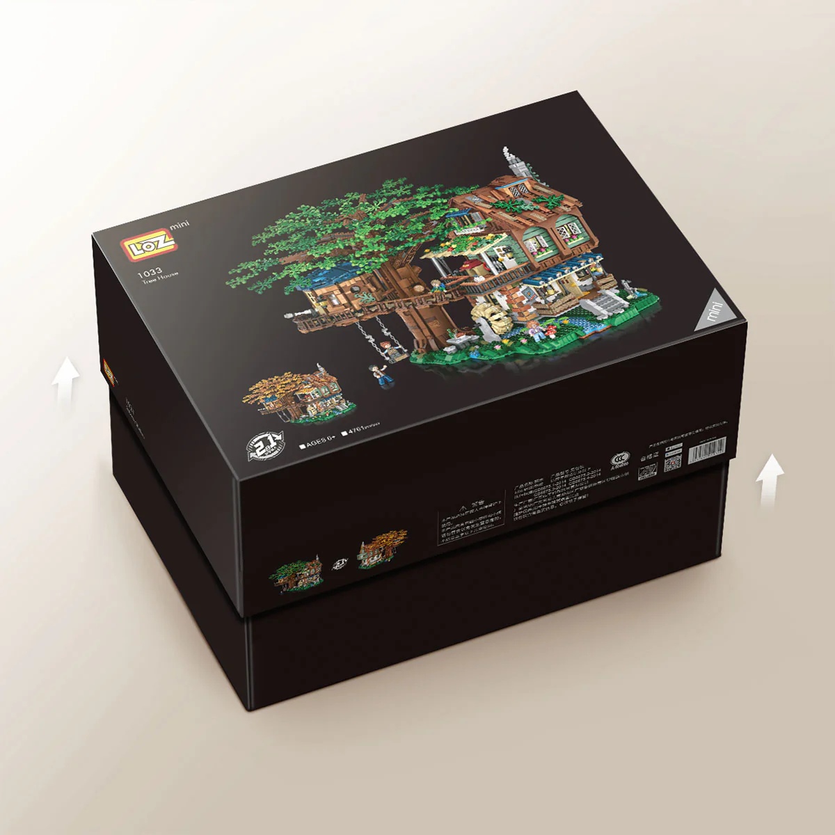 LOZ Diamond Blocks 1033 Tree House - Image 2