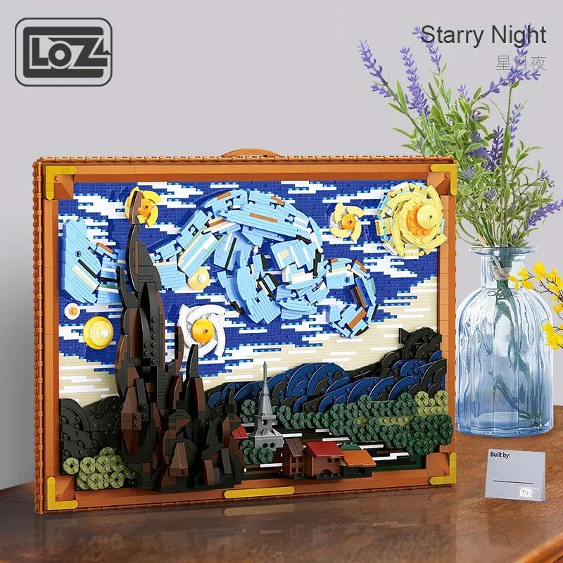 LOZ Famous Monuments 1066 Starry Night - Image 3
