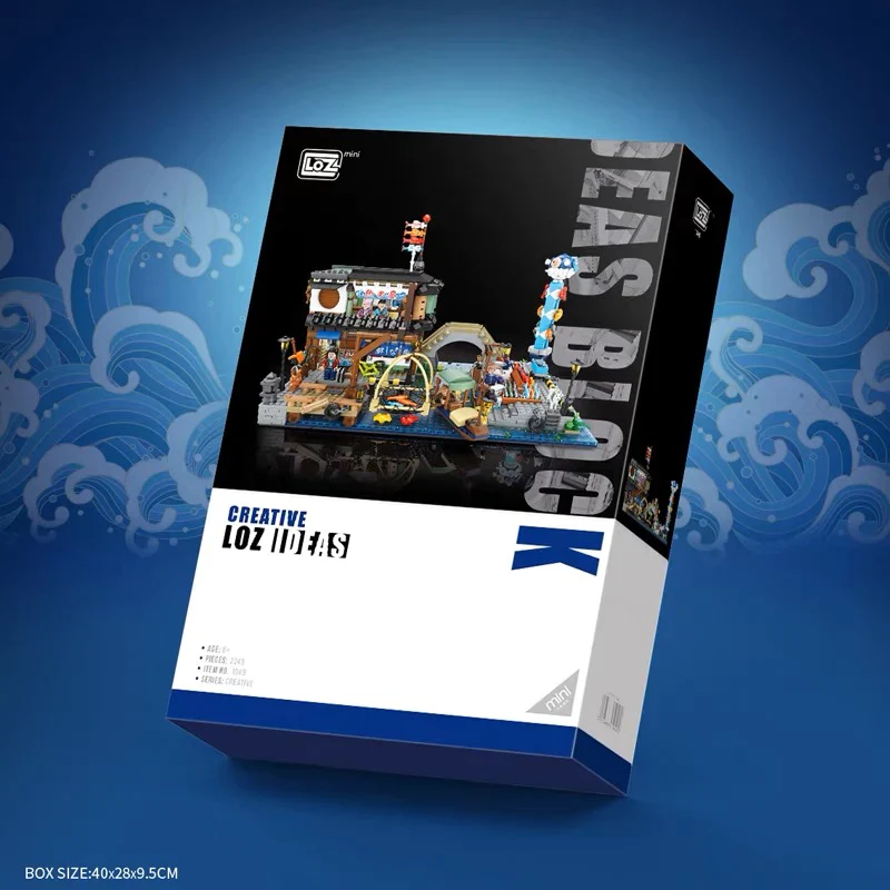 LOZ Ideas 1049 Japanese Fish Market - Image 3