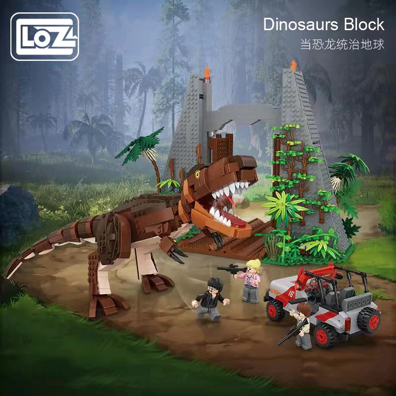 LOZ Ideas 1067 Dinosaurs - Image 2