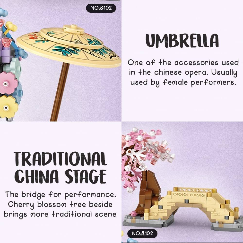 LOZ IDEAS Mini Block 8102 Tsing Yi Panda Building Set - Image 3