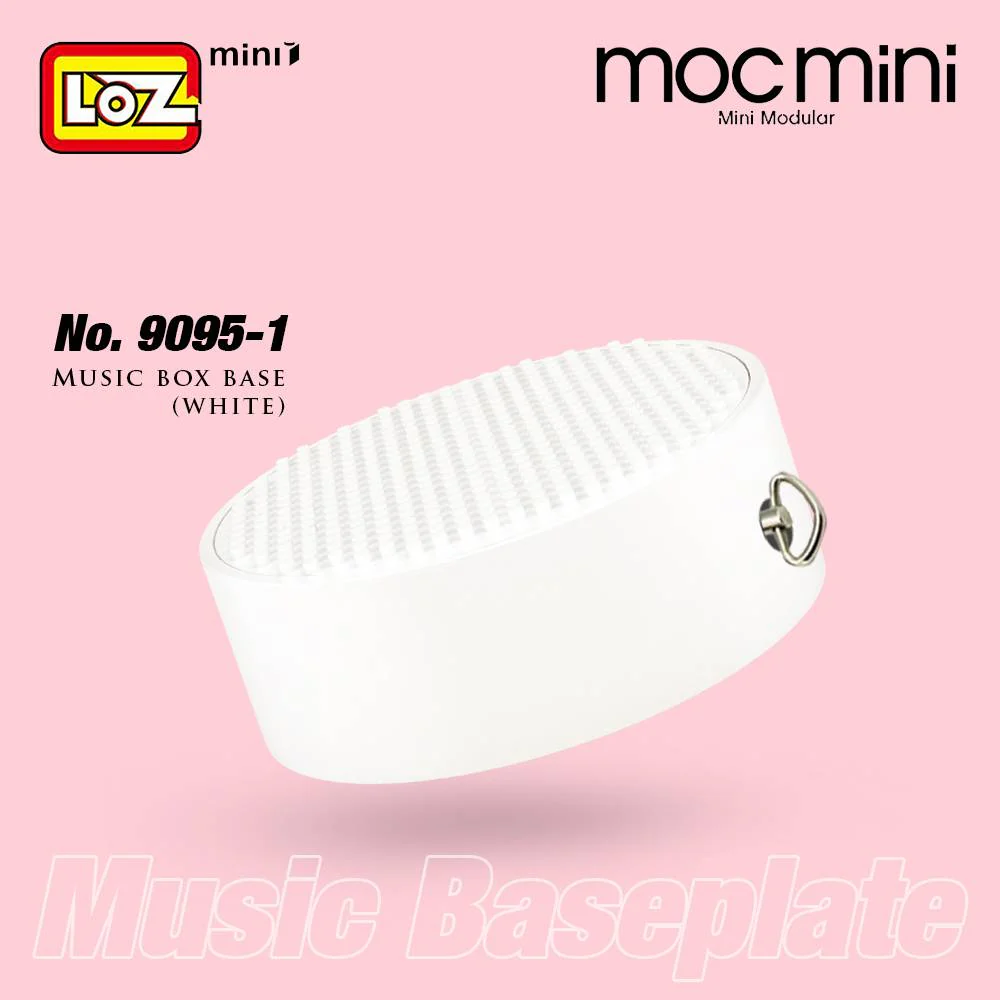 LOZ IDEAS Mini Block 9095-1 Music box base(white)