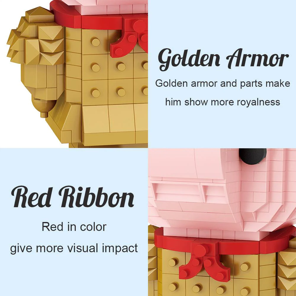 LOZ Diamond Block 9264 Elephant Soldier Building Set - Image 2