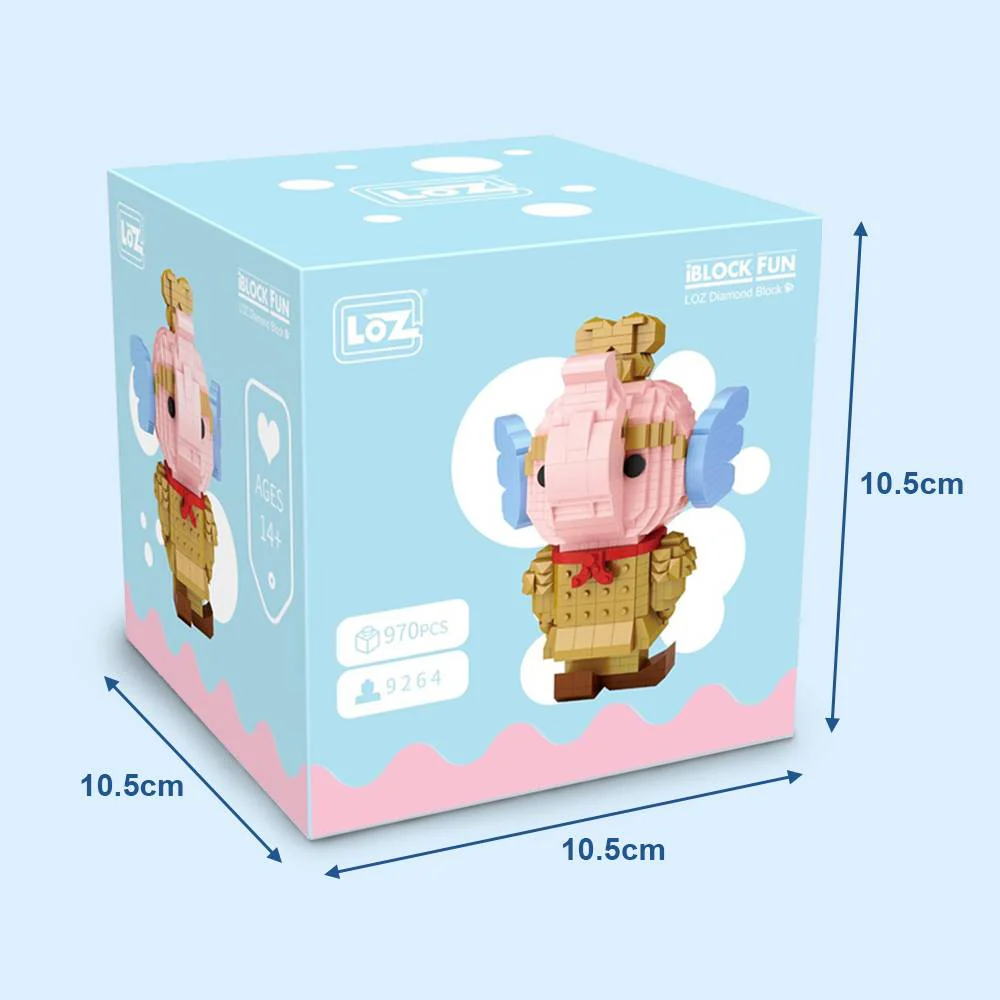 LOZ Diamond Block 9264 Elephant Soldier Building Set - Image 4