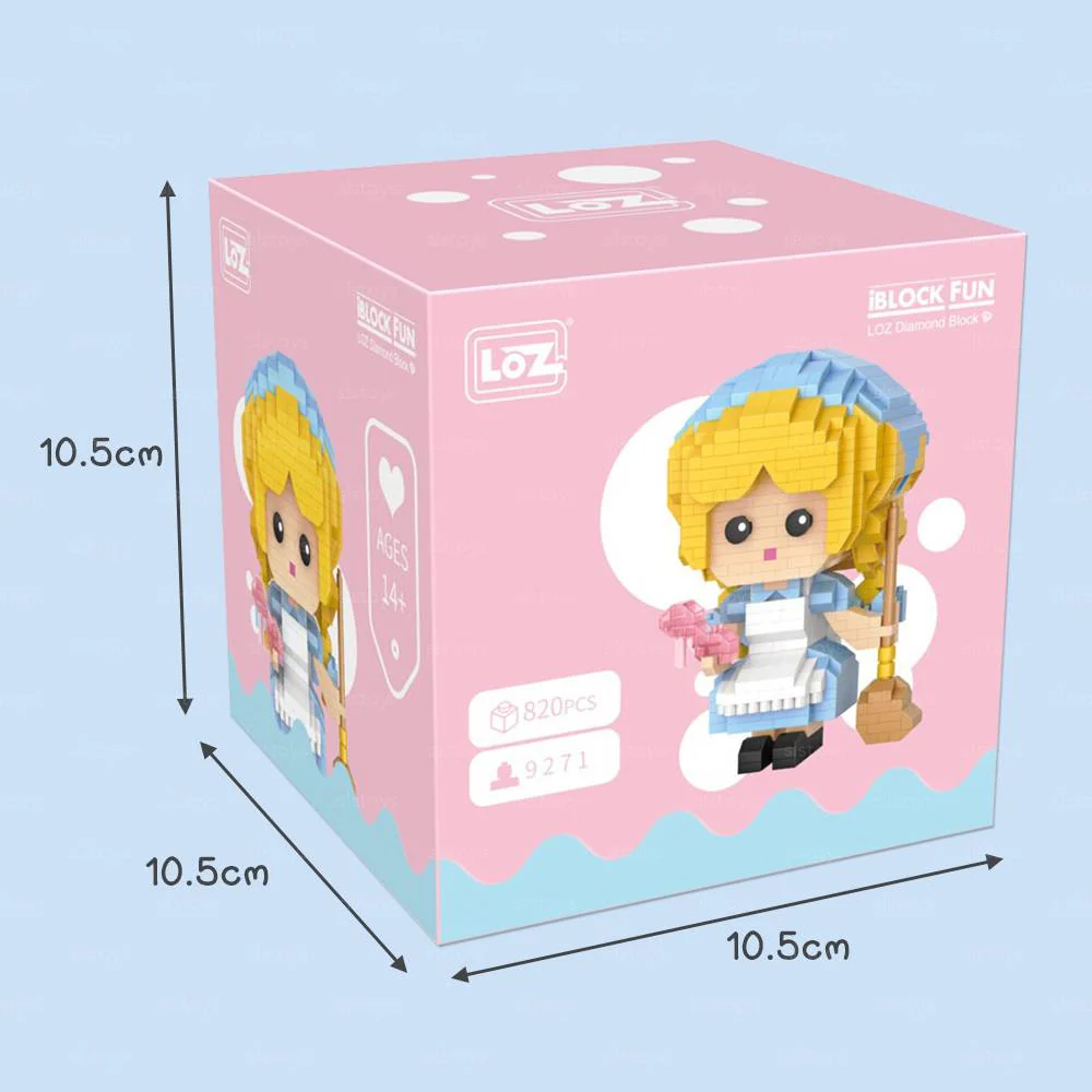 LOZ IDEAS Mini Block 9271 Cinderella Building Set - Image 2
